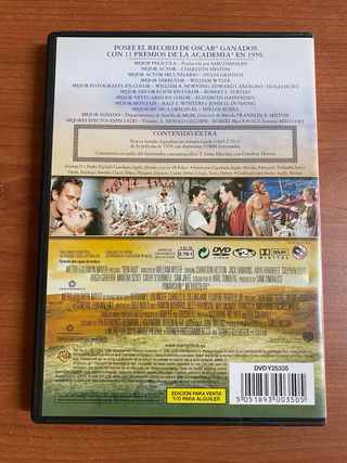 Ben-Hur Blu-ray 50 Aniversario + Regalo Ed. 2DVD