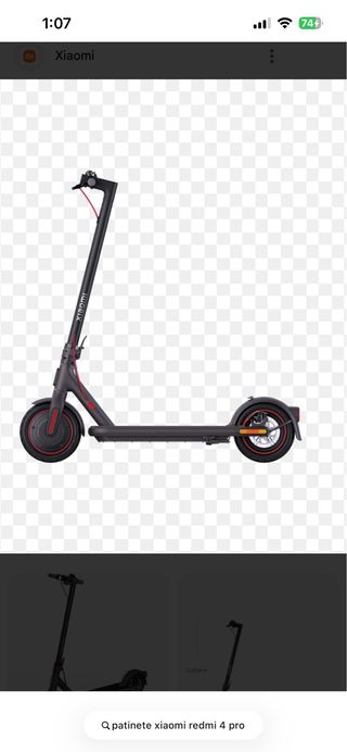 Patinete Eléctrico Xiaomi 4 Pro