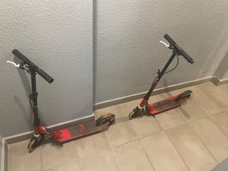 Patinete Oxelo MID9 Rojo (2 unidades)