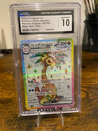 Cartas TCG POKEMON Gradeadas por CGC
