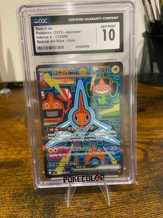 Cartas TCG POKEMON Gradeadas por CGC