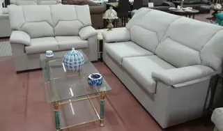 Sofá 2 y 3 plazas Arena, Gris, Gris Perla.