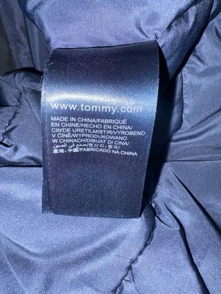 Parka Tommy Hilfiger azul marino