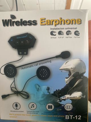 Manos Libres Bluetooth para Casco Moto