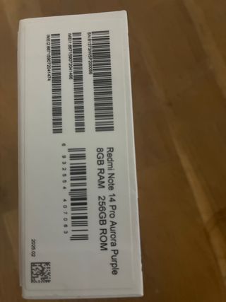 Xiaomi Redmi Note 14 108MP Blanco