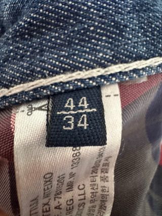 Massimo Dutti Jeans Hombre Talla 34 Azul