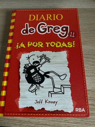 Libro el diario de greg 11,12,13 y 14