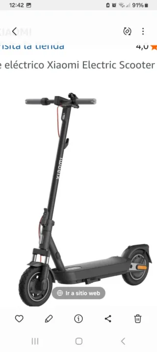 Patinete Eléctrico Xiaomi