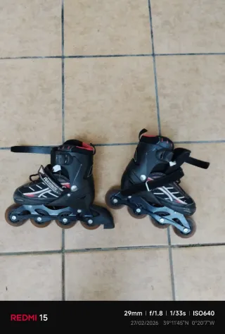 Patines en línea infantiles talla 34-37