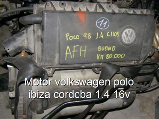 Motor AFH Volkswagen Polo Ibiza Córdoba 1.