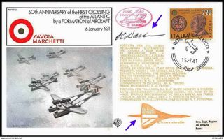 Sobres Italia 1981 Concorde