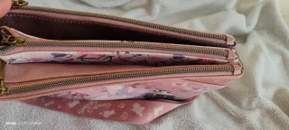 Bolso juvenil Sweet candy rosa estampado