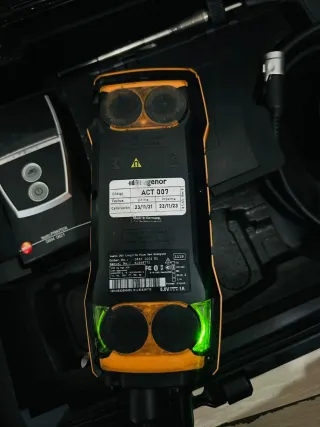 Analizador de caldera testo 300