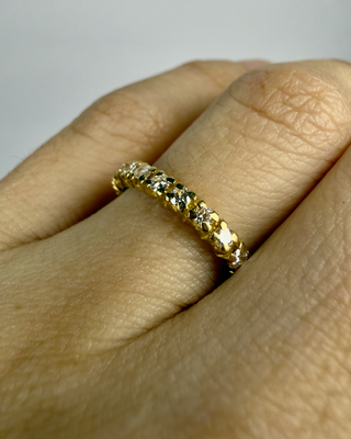 Anillo Oro 18k con Diamantes