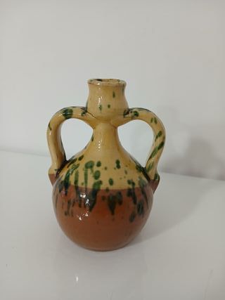Antico Vaso Brocca Orciolo Vintage Terracotta