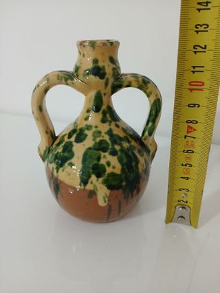 Antico Vaso Brocca Orciolo Vintage Terracotta