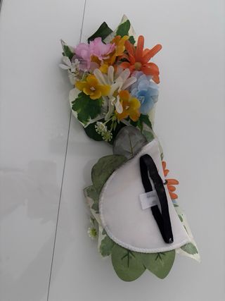 Disfraz Corsé Flores Mariposas.