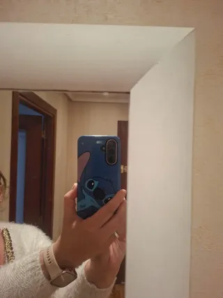 Espejo Marco Blanco Madera