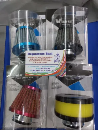 Filtro de potencia para moto