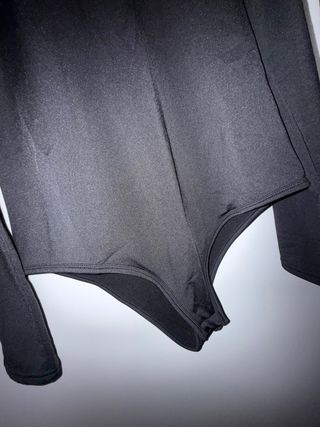 Body felpato manica lunga