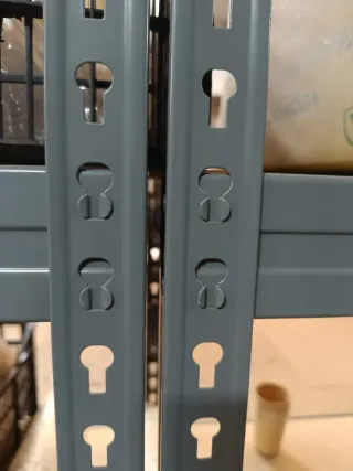 Estantería Metálica Gris