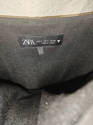 Vestido Corsé Zara Negro Talla S