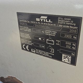 Toro STILL Triplex 1600 kg