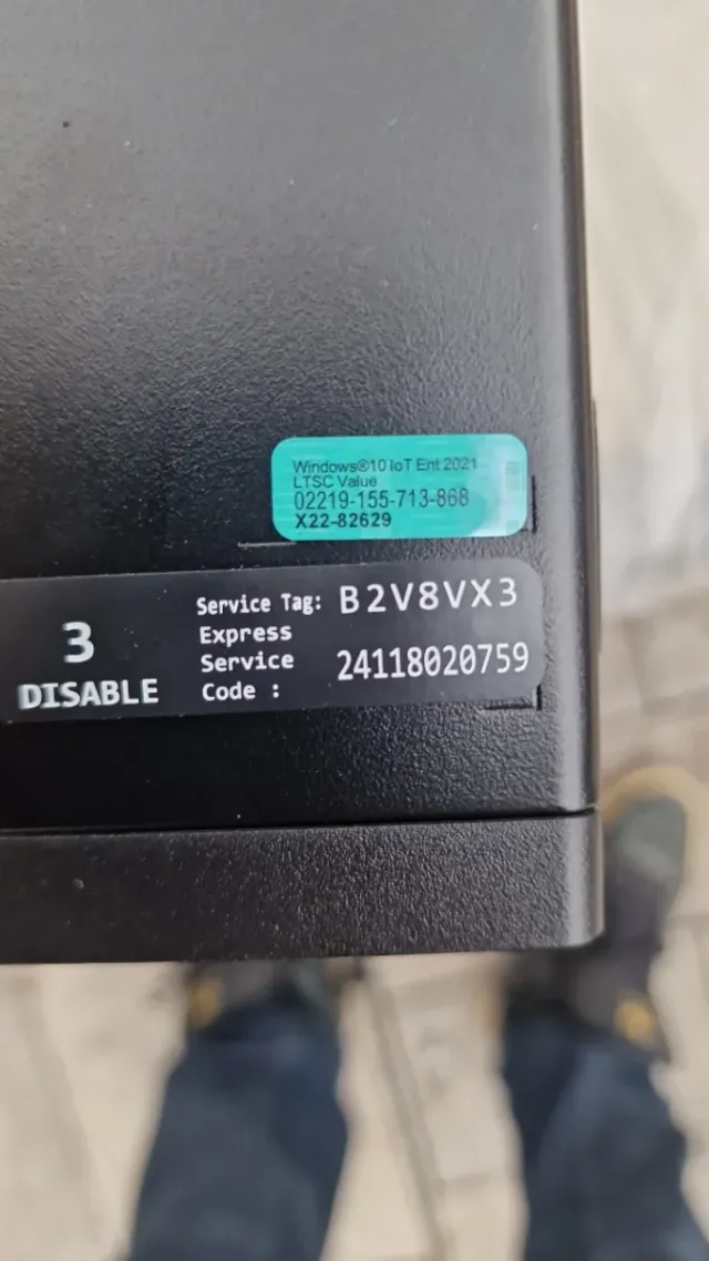 Ordenador Dell B2V8VX3