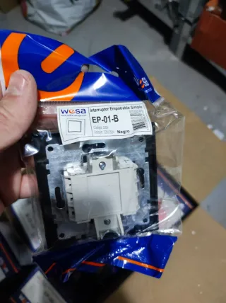 70 Interruptores Negros