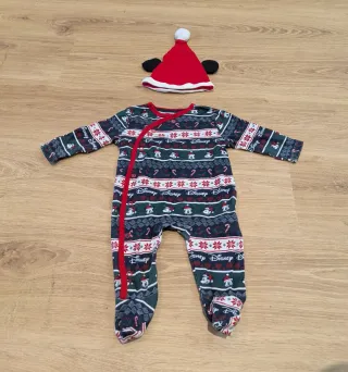 Mono bebé Disney Mickey Navidad Talla 62