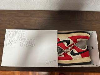 Zapatillas Nike Air Force 1 Rojas y Blancas