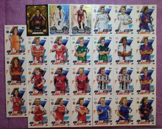 Cromos de Fútbol Topps Champions League Femenina