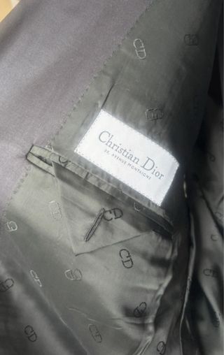 Traje Christian Dior Gris