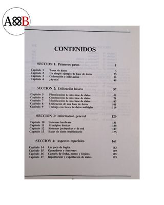 Ref. 446 Libro dBase III Plus bases de datos