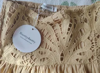 Abito bustier verde nuovo