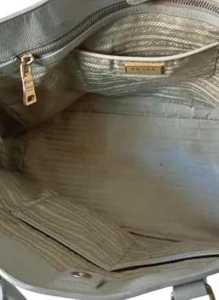 Bolso Prada Galleria Gris