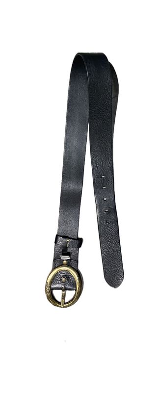 Cinturón de piel de D&G Dolce&Gabbana color negro