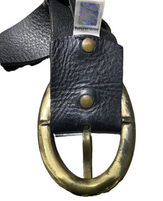 Cinturón de piel de D&G Dolce&Gabbana color negro