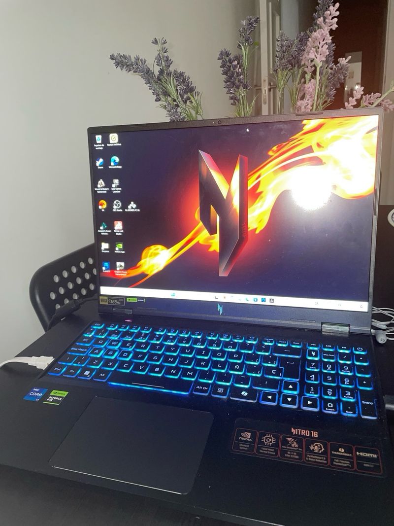 Portátil Gaming Negro afbeelding 4