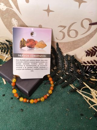 Pulsera Nuevos Comienzos Piedras 6mm