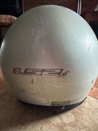 Casco Moto LS2 Scooter Gris