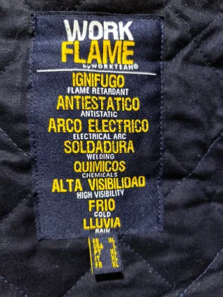 Parka WORK FLAME B3795 Ignífuga Impermeable