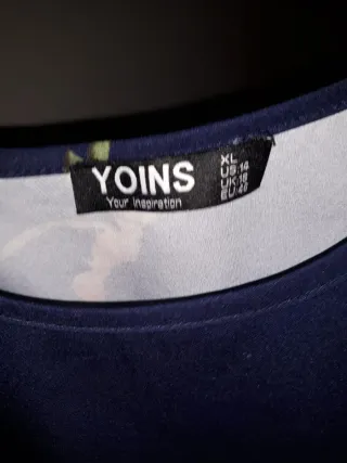 Camiseta tirantes floral YOINS talla L