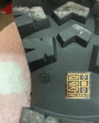 Botines negros con hebilla y cordones