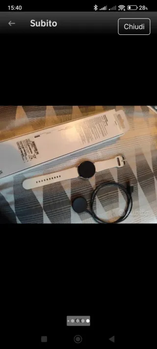 Samsung Galaxy Watch 4 Bianco