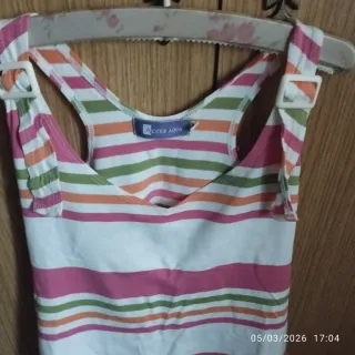 Camiseta tirantes Acces Aqua Talla M