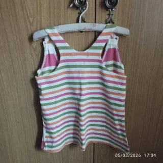 Camiseta tirantes Acces Aqua Talla M