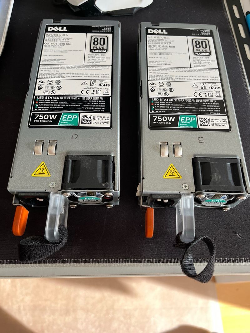 Fuente Dell 750W E750E-S1 80 Plus Platinum afbeelding 2