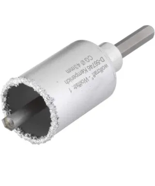 Wolfcraft Corona Perforación de varios diámetros.