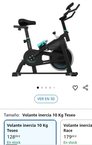 Bicicleta Estática Cecotec DrumFit Indoor